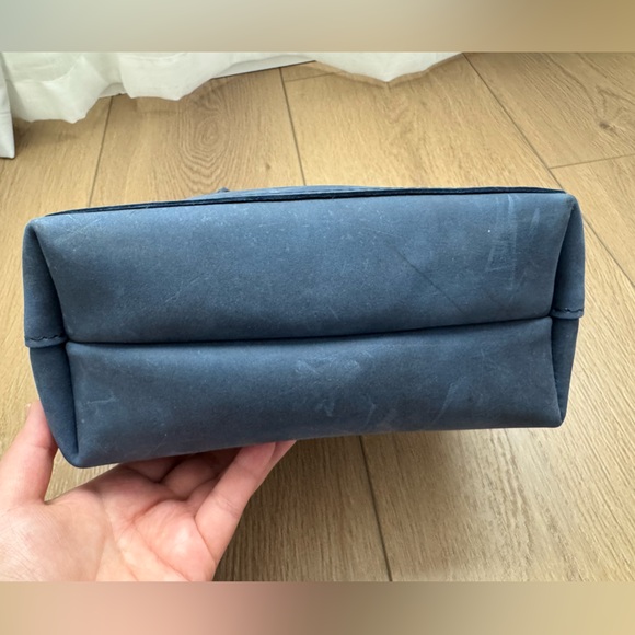 Portland Leather Goods Mini Crossbody Tote Deep Water - Picture 5 of 8